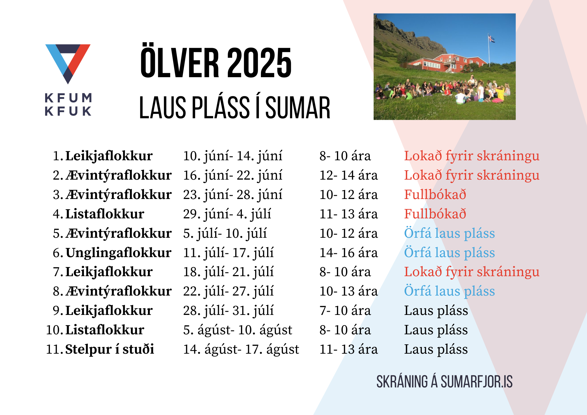 LAUS PLÁSS Í SUMAR (1)